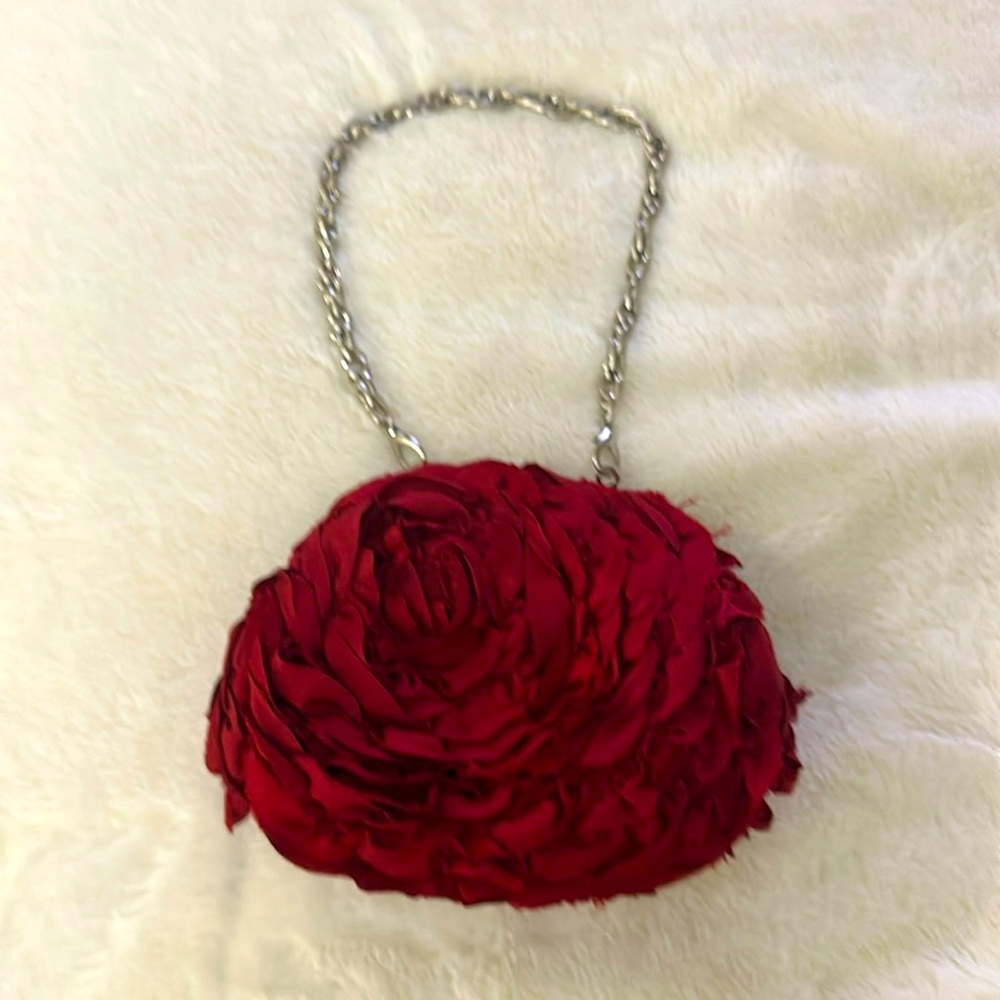 Red rose purse can be shoulder bag, White House, black market